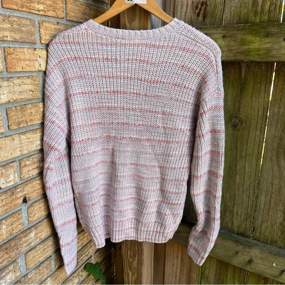Lucky Brand Soft Pink Crew Neck Sweater